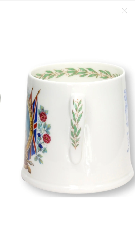 Royal Doulton King George VI Coronation Porcelain Mug - photo 2