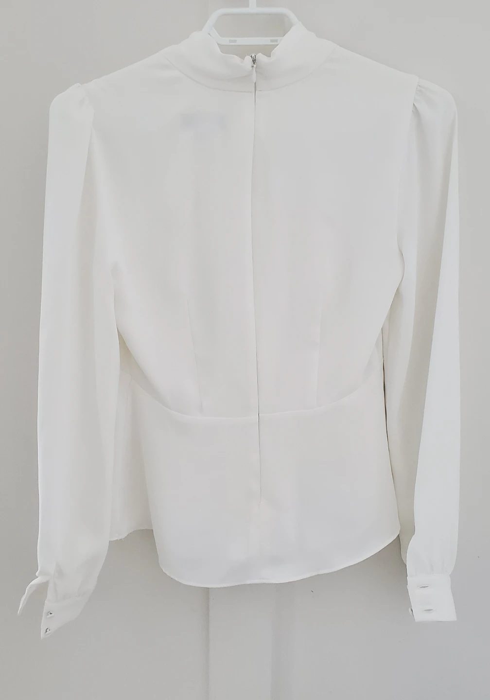 White Bow Blouse - photo 2