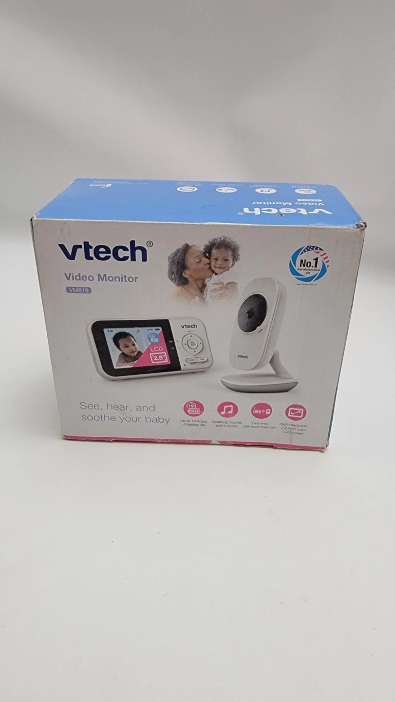 VTech VM819 Video Baby Monitor 2.8” Screen Night Vision 2-Way - photo 2