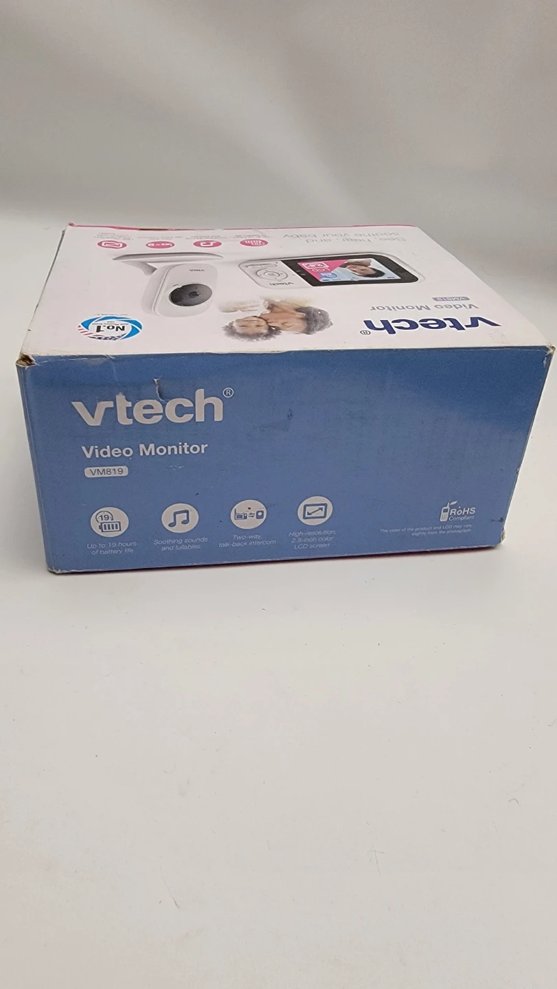 VTech VM819 Video Baby Monitor 2.8” Screen Night Vision 2-Way - photo 3
