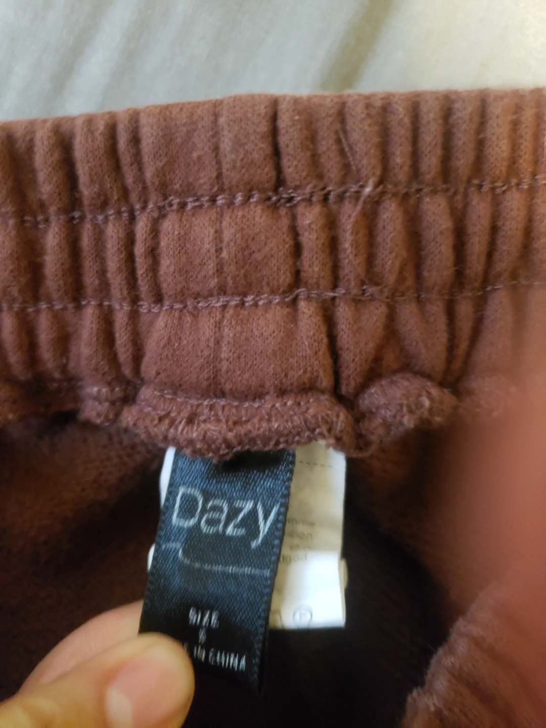Dazy Formidable Brown Sweatpants Size 8 - photo 2