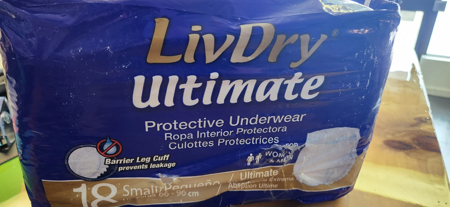 LivDry Ultimate Protective Underwear - Size S (18 count)