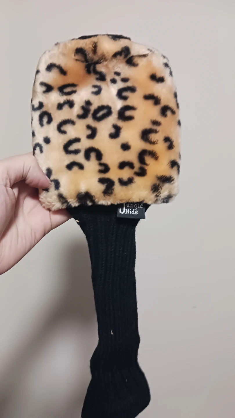 Jungle Hide Leopard Print Golf Club Headcover