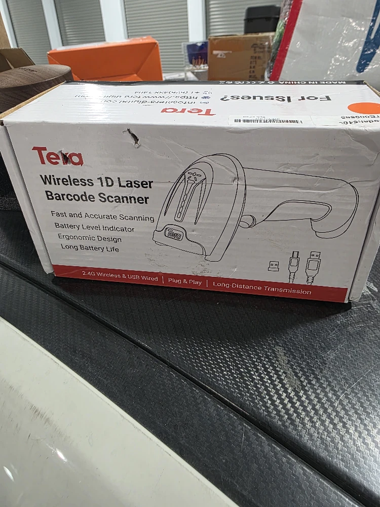 Tera Wireless 1D Laser Barcode Scanner - photo 2