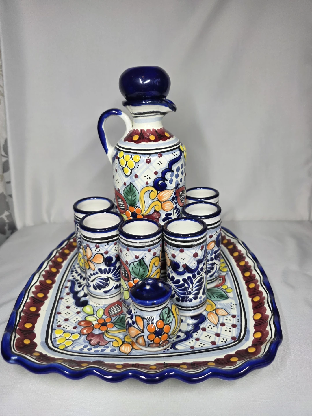 Talavera Tequila Set