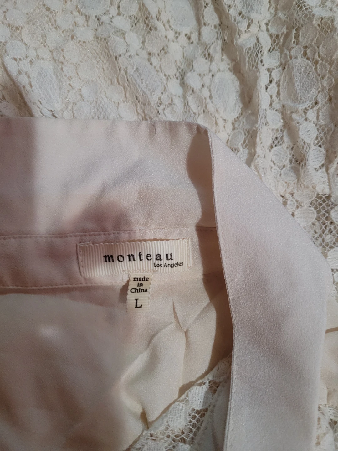 Monteau Lace Dress Size L - photo 3