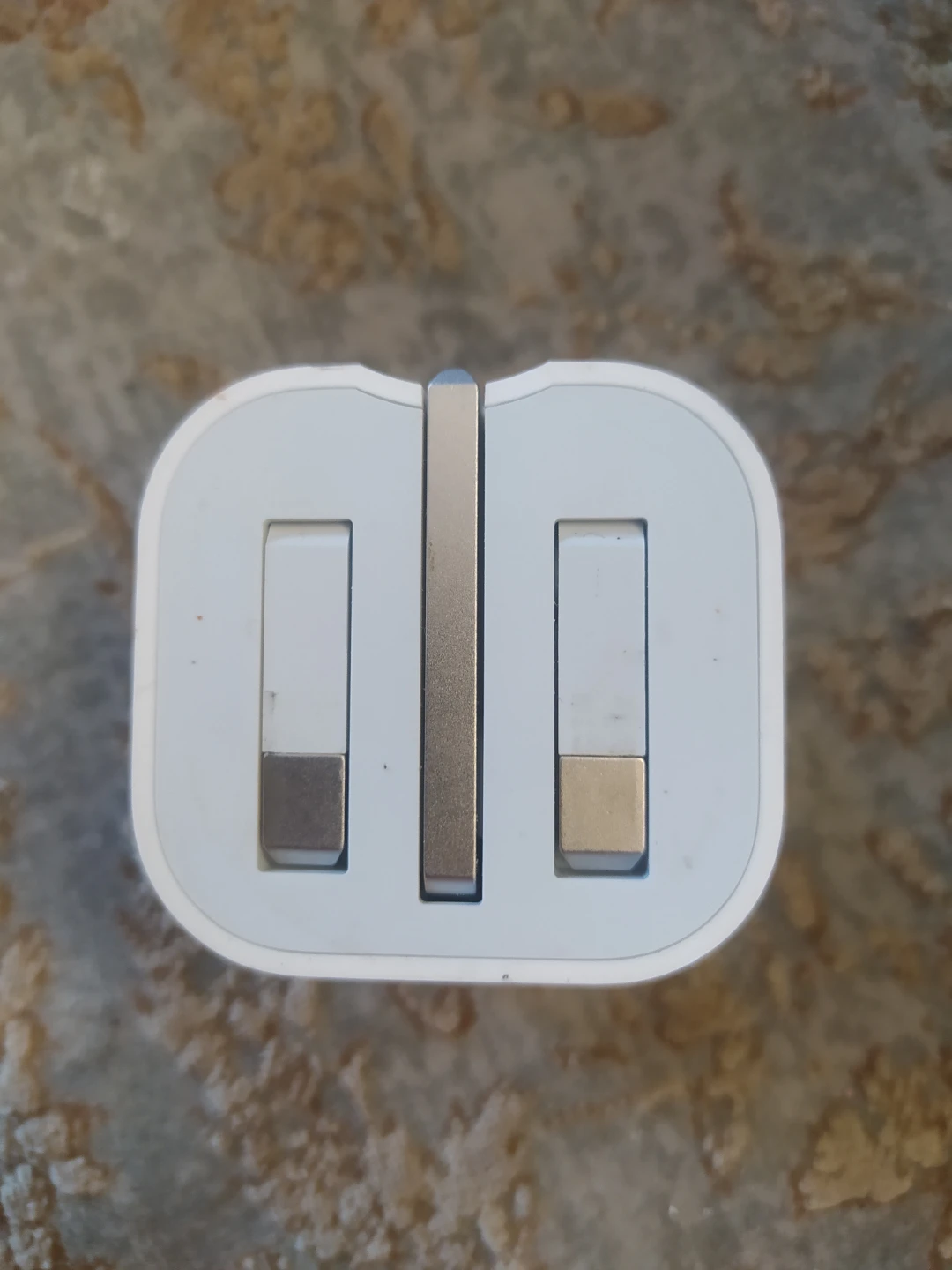 White USB-C Power Adapter