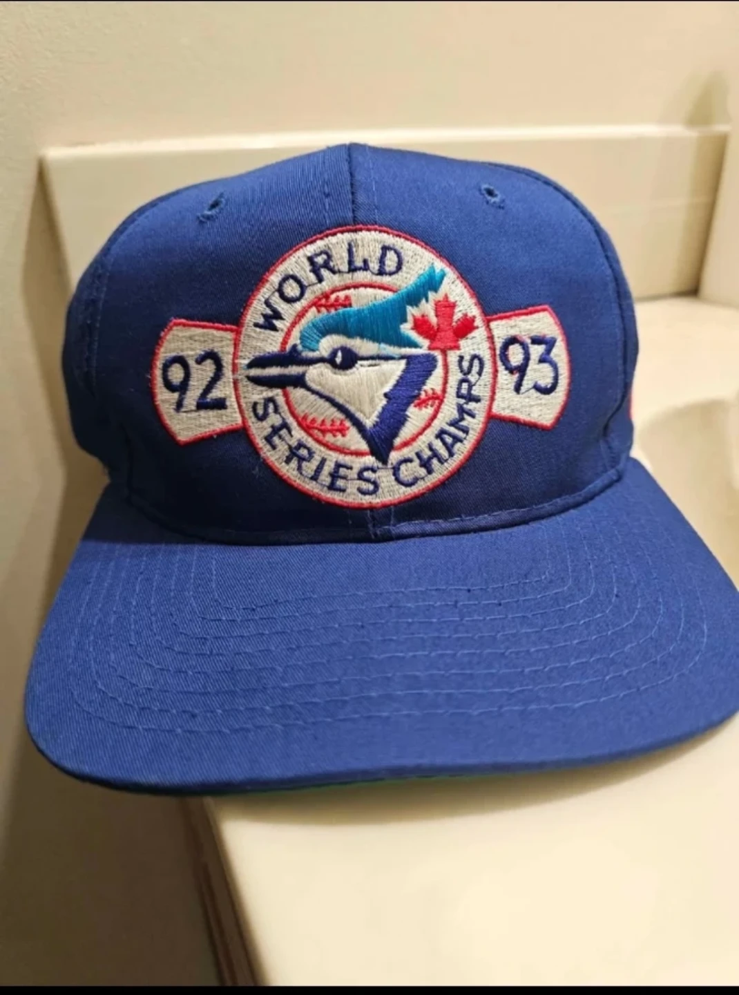 Vintage Blue Jays 1992-1993 World Series Champions Snapback Hat