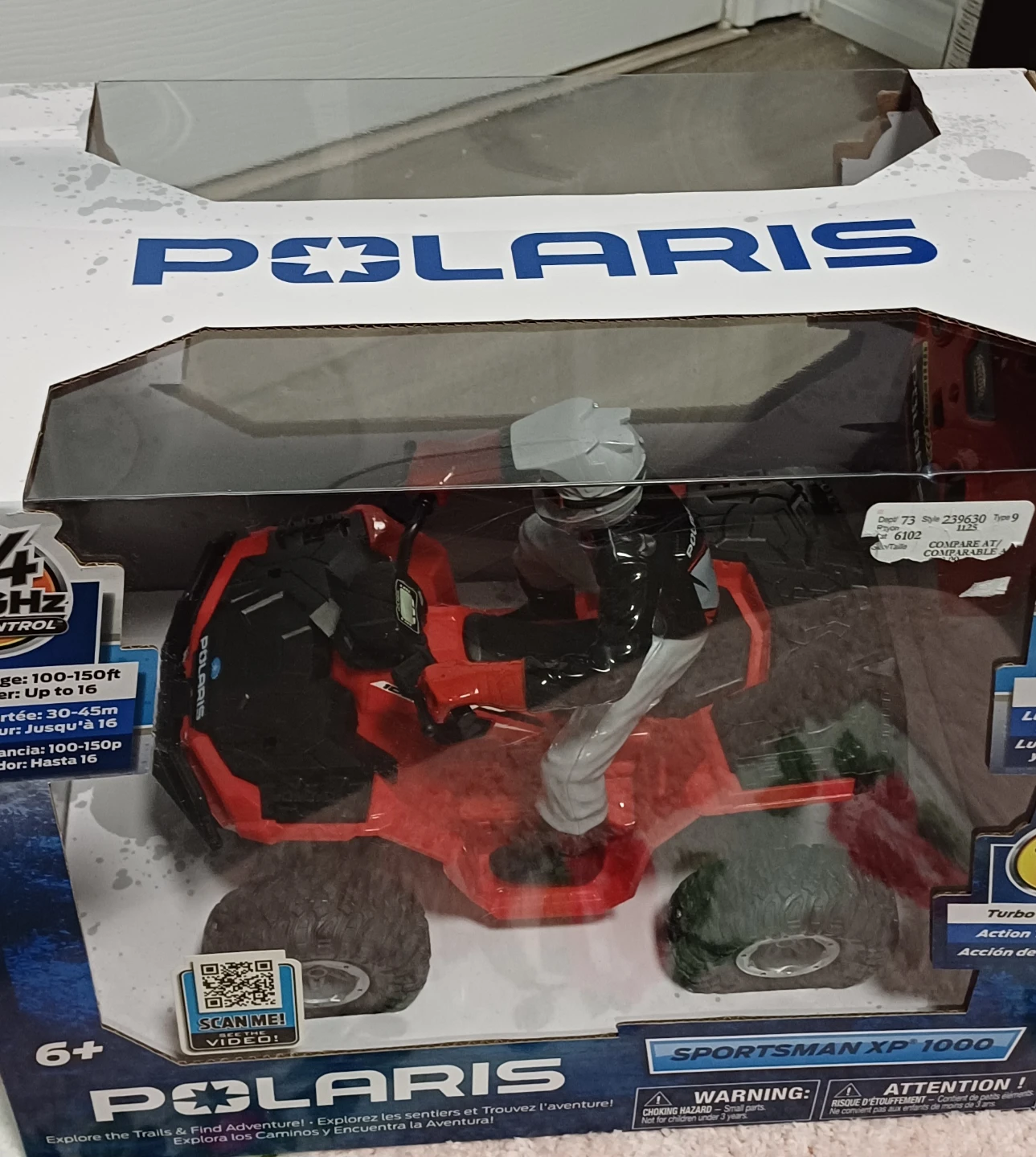 Polaris Sportsman XP 1000 RC ATV Toy - photo 4