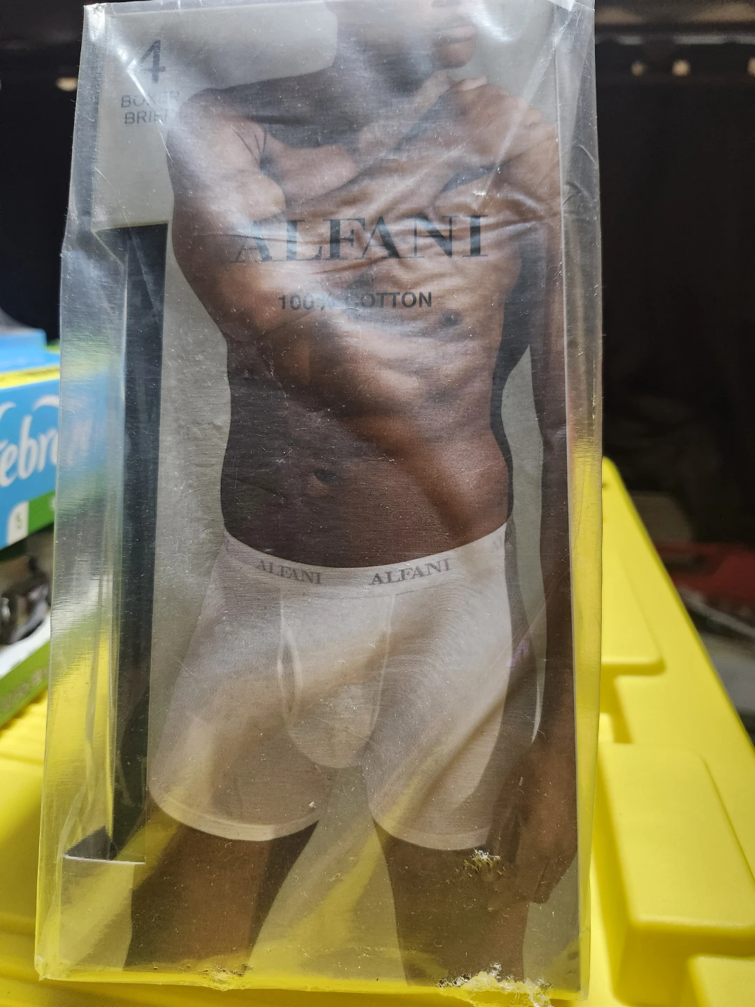 Alfani 4 Boxer Briefs 100% Cotton-XL