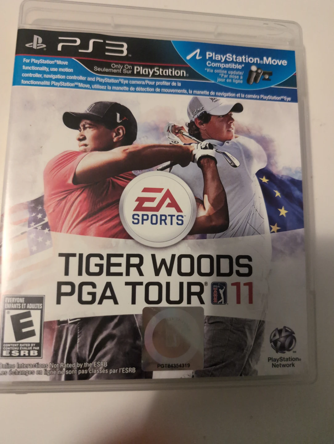 Tiger Woods PGA Tour 11 PS3 Game