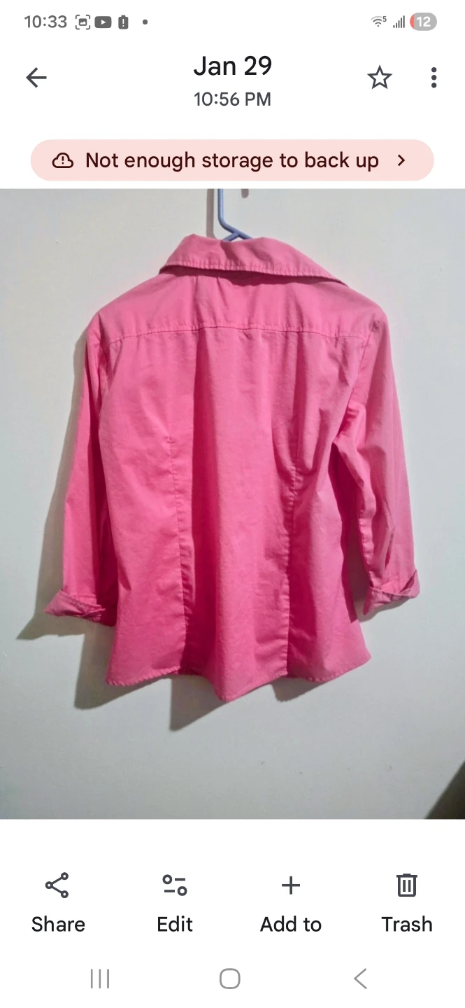​Set of 2 New York & Company is- Size Large blouse - photo 4