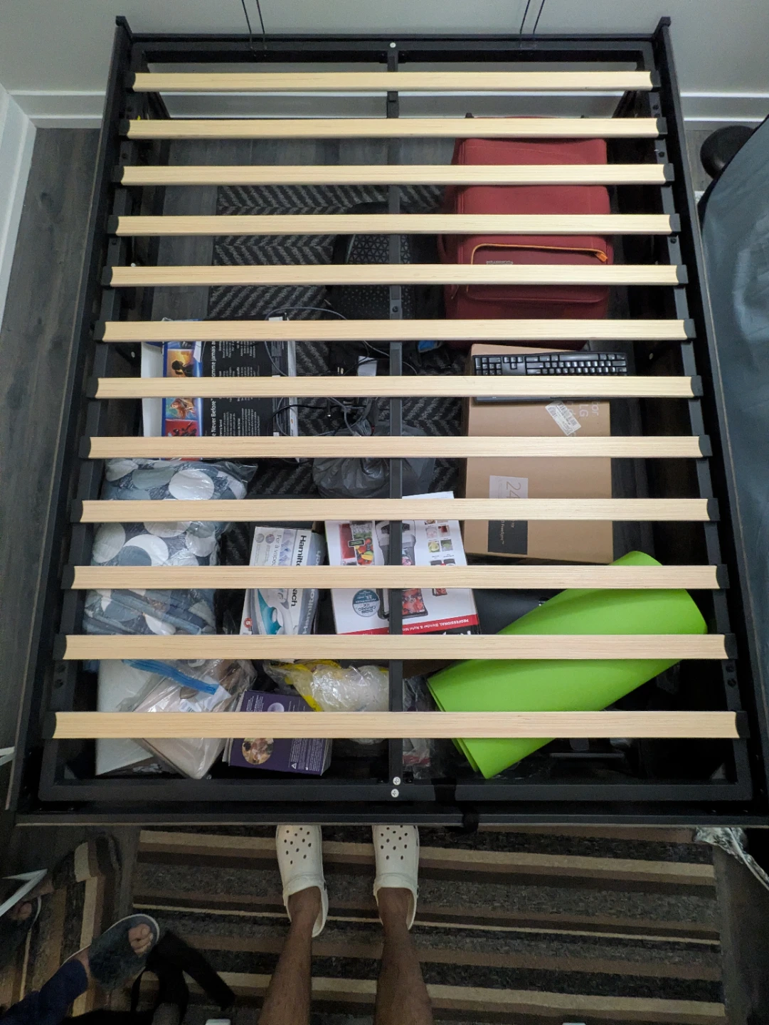 Queen Size Storage Bed Frame - photo 3