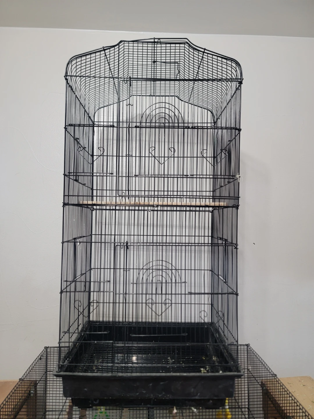Large Black Bird Cage 36×17×13