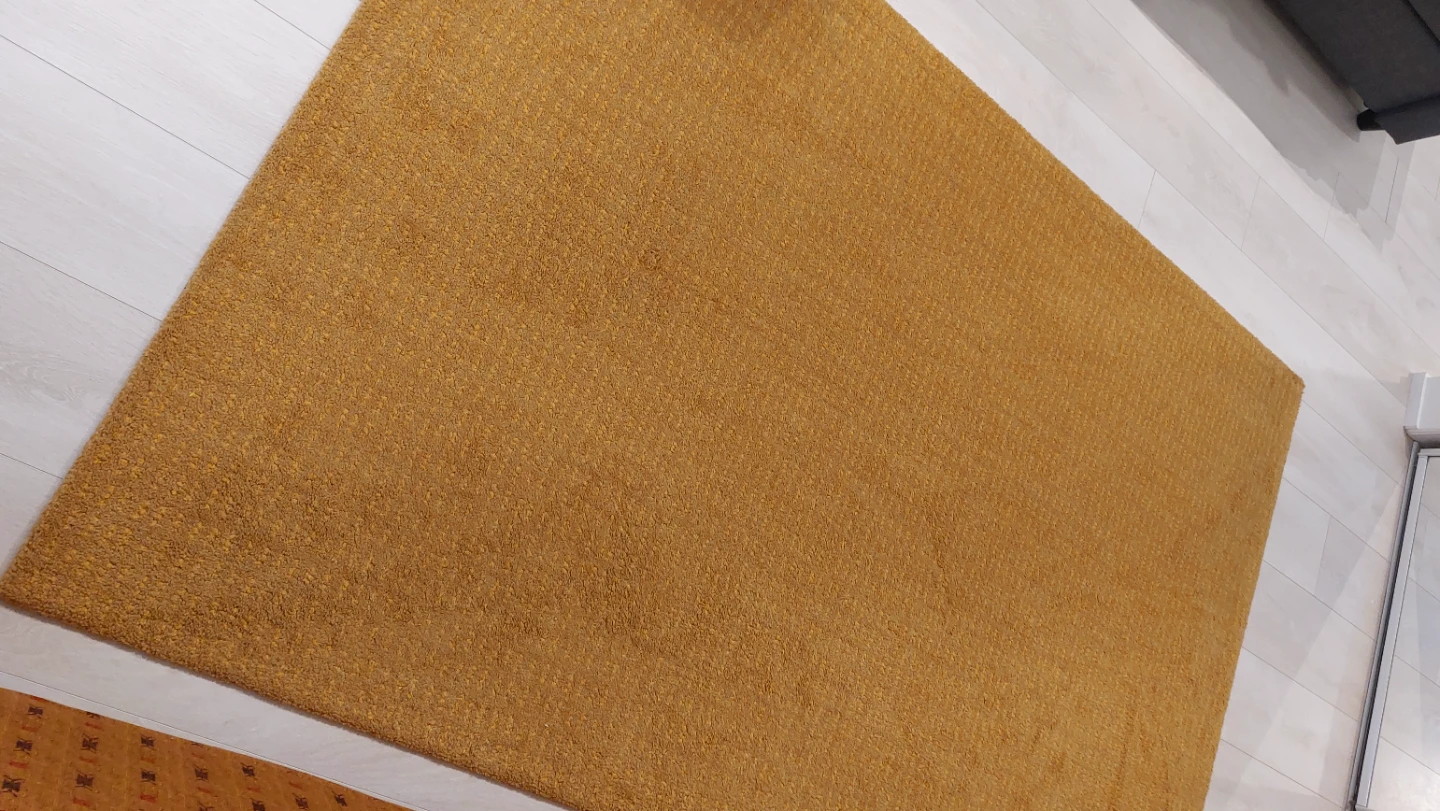 Moving Sale!! Mustard Yellow Area Rug