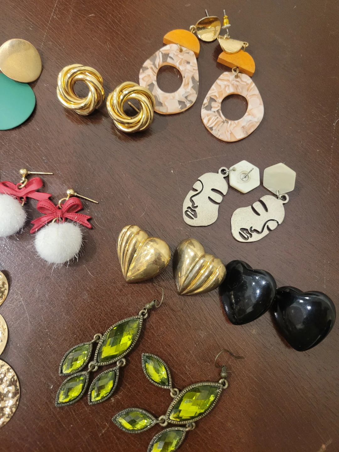 10 Pairs Of Fashion Earrings - photo 2
