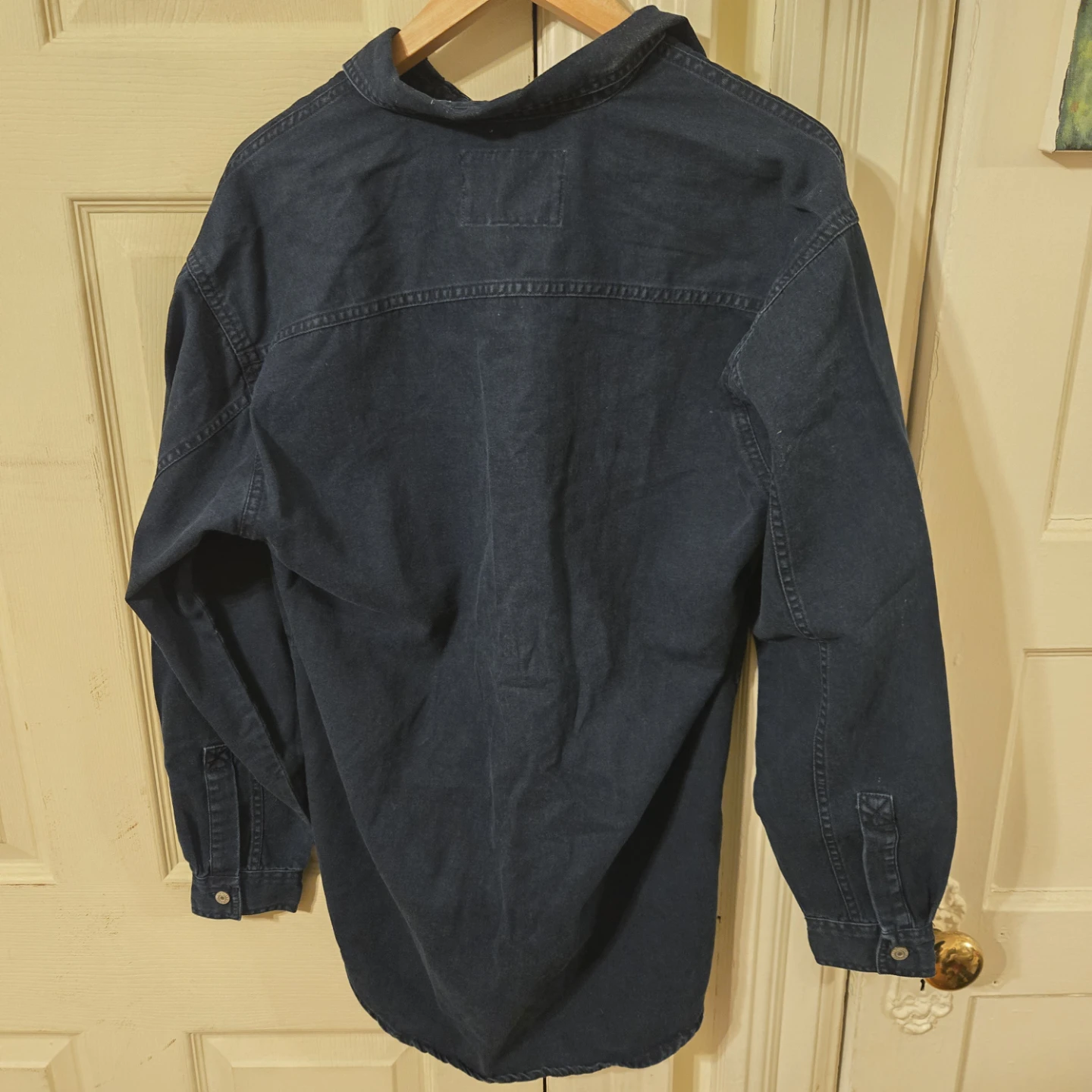 Levi's Dark Wash Denim Shirt 🏆 - photo 2