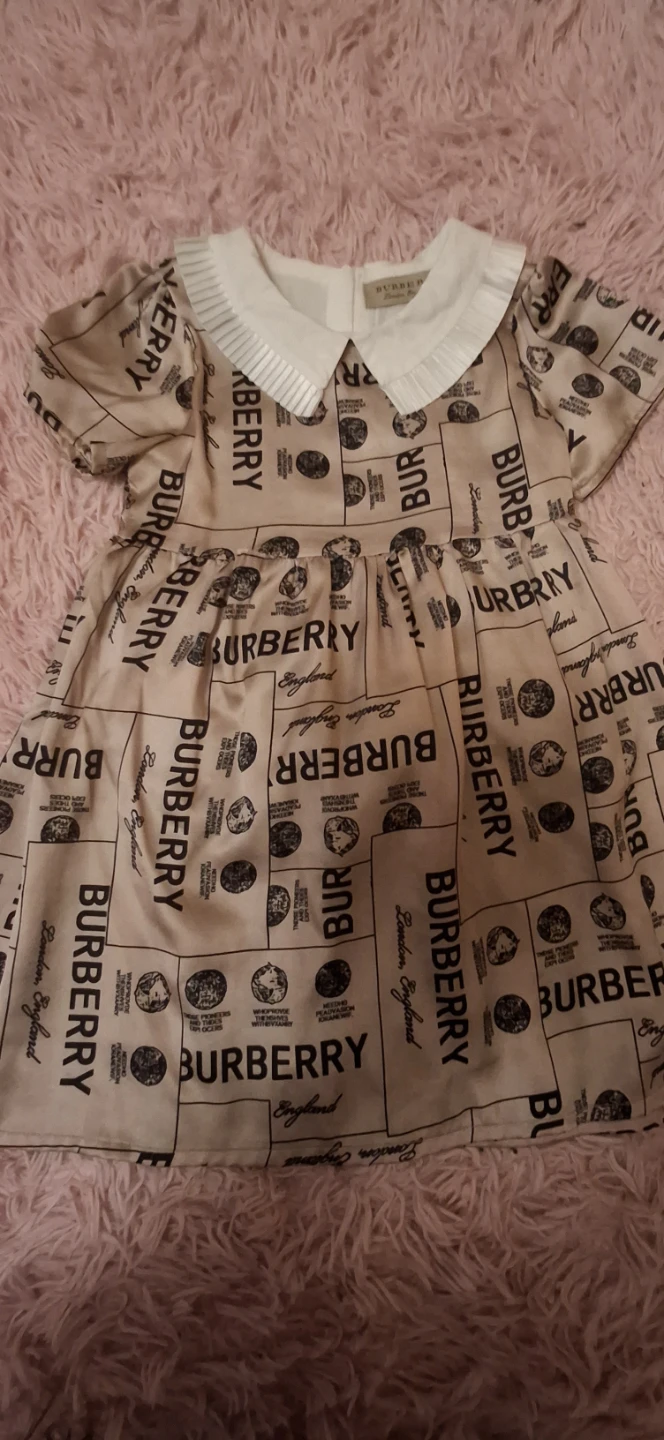 Burberry Kids Dress - Beige Nova Check Pattern