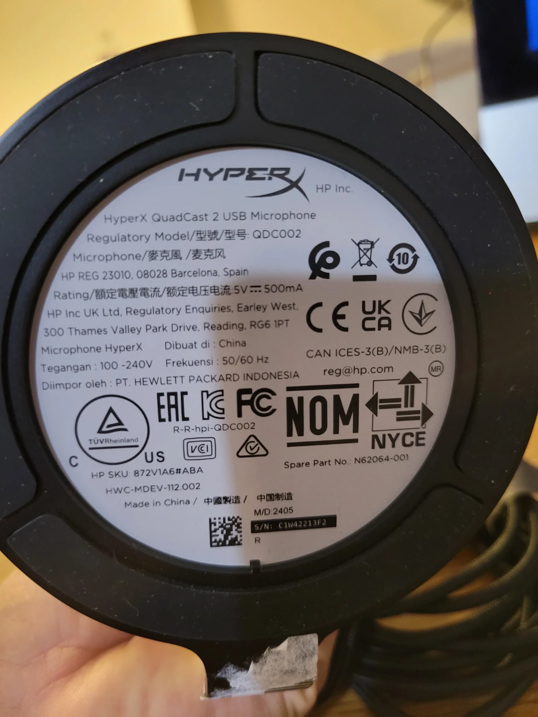 HyperX QuadCast S USB Microphone - photo 3