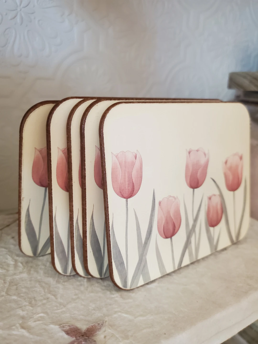Set of 5 Tulip Coasters - photo 2
