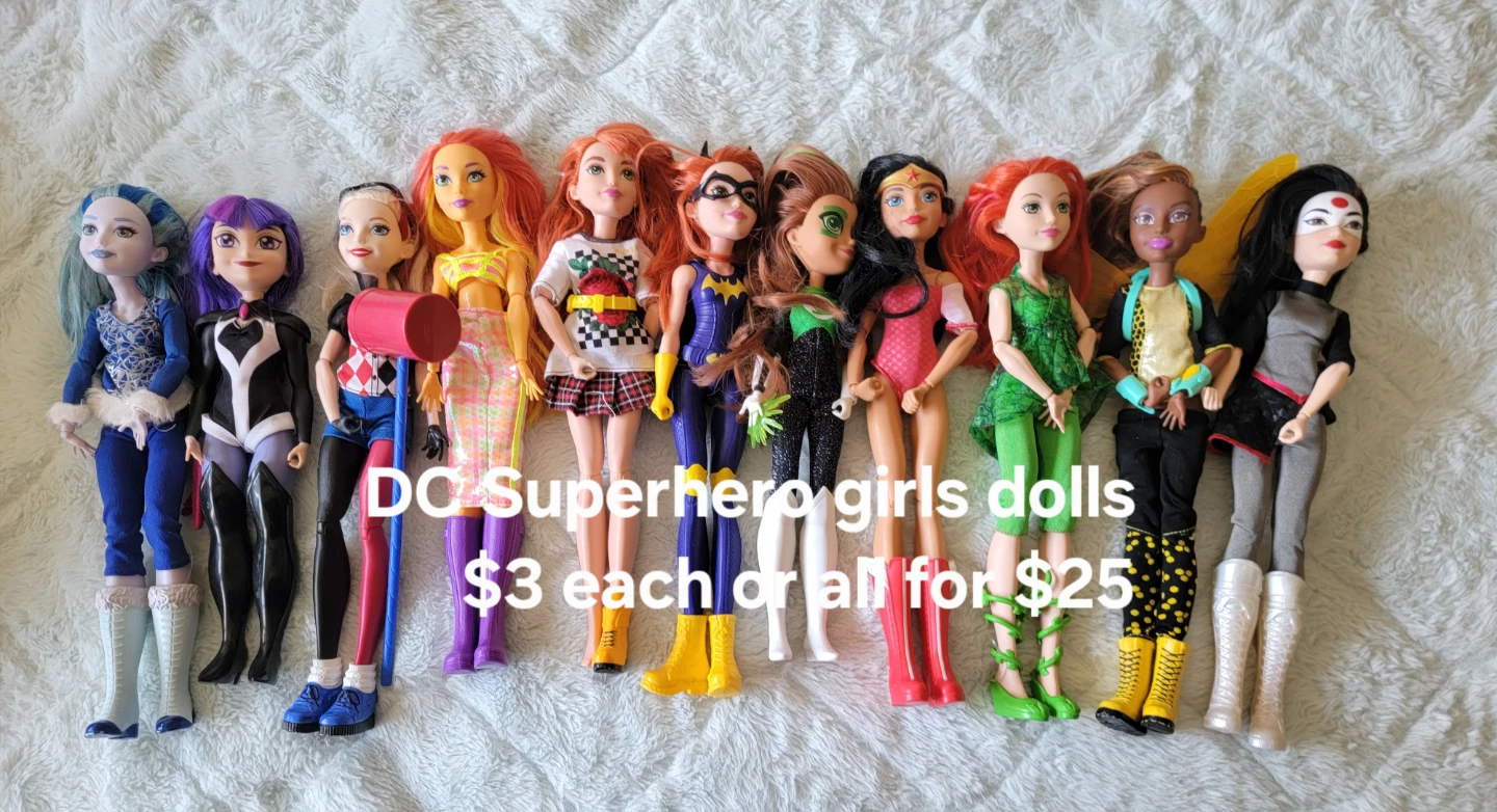 Assorted Dolls - DC Superhero Girls, Disney Princess, LOL Dolls🏆