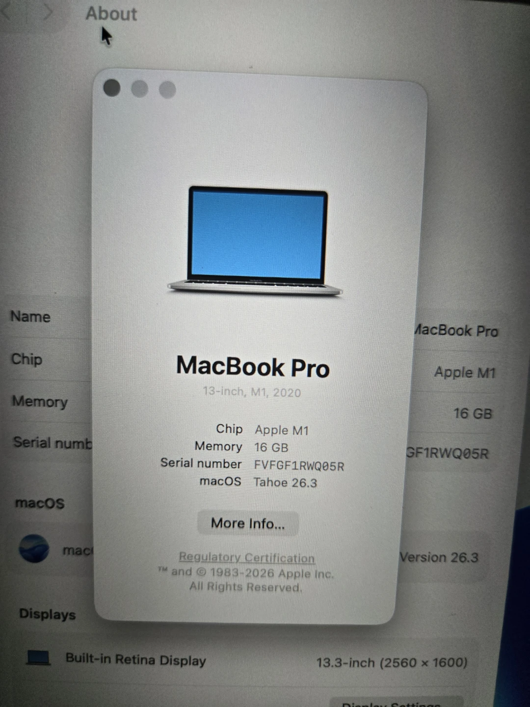 Apple MacBook Pro 13-inch M1, Perfect Condition - photo 4