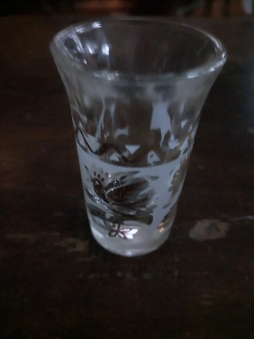 Decorative Shot Glass with Bird and Floral Design 🏆 - photo 2