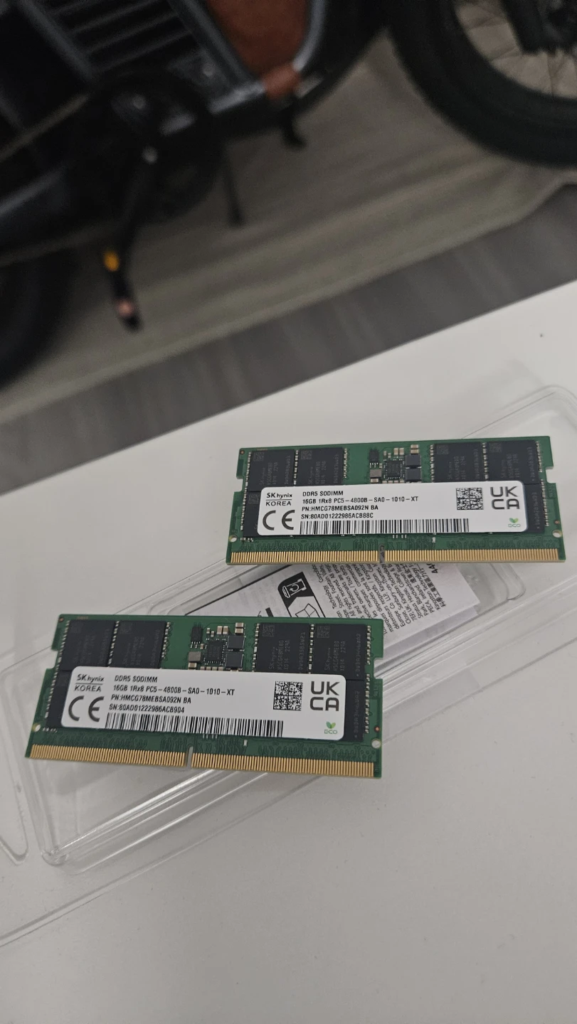 SK hynix DDR5 32GB (2x16GB) 4800MHz SODIMM RAM