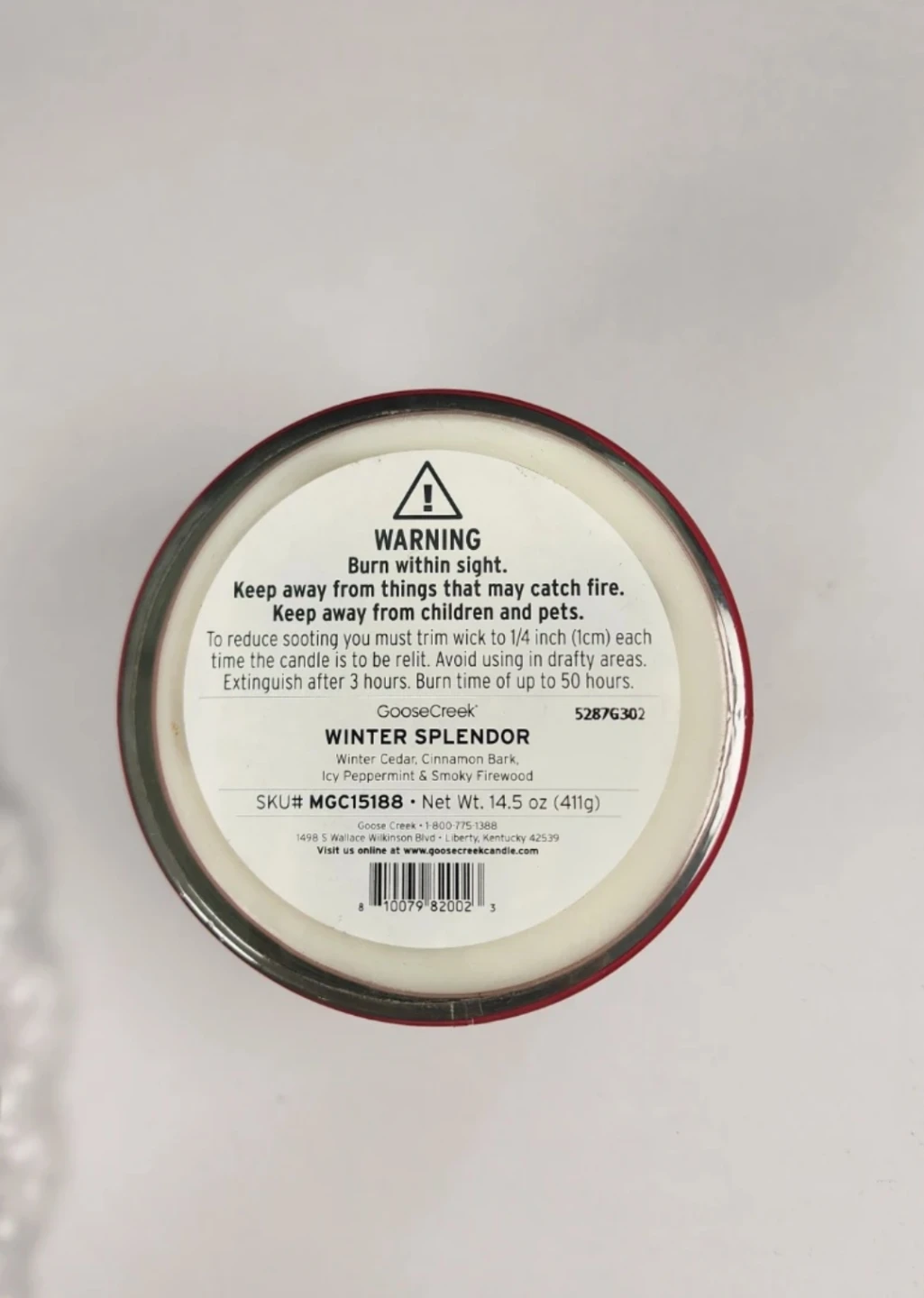 Goose Creek Winter Splendor Scented Candle 14.5 oz - photo 4