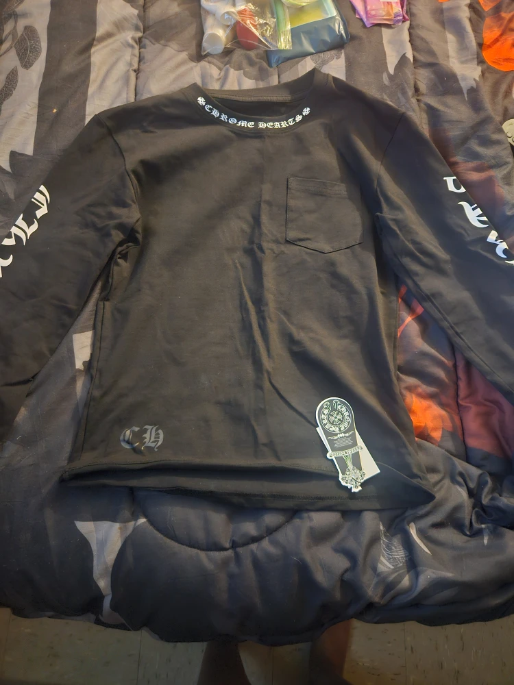 Chrome Hearts Long Sleeve Pocket T-Shirt