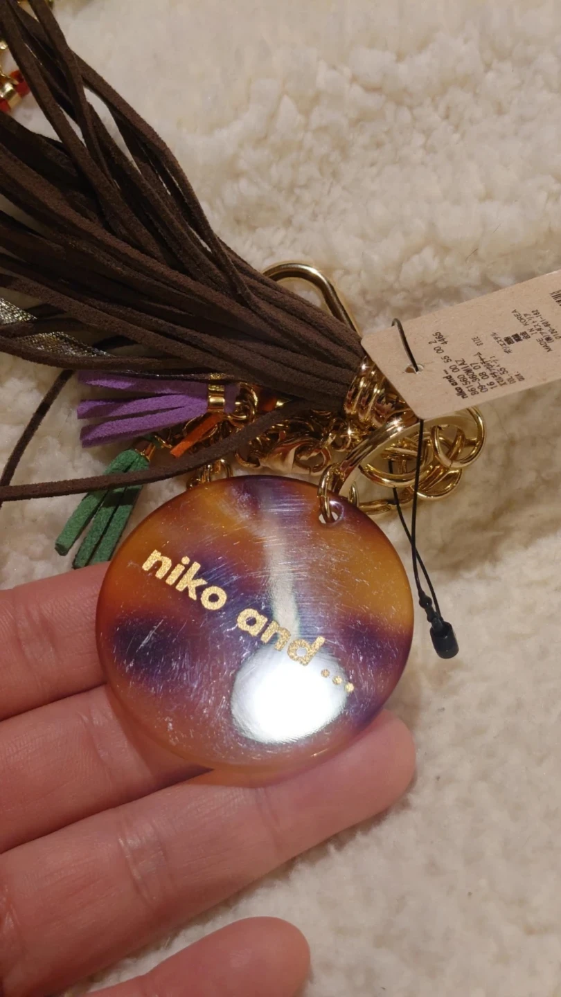 [Niko and...] Ribbon Keychain With Tags for ONE - photo 5