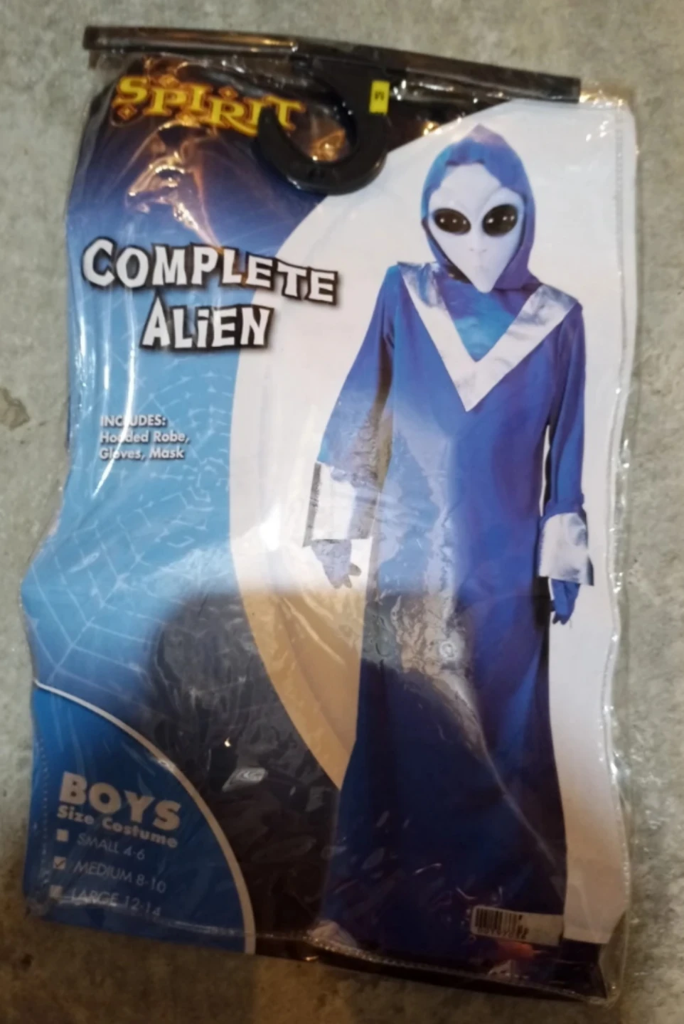 Spirit Complete Alien Boys Costume