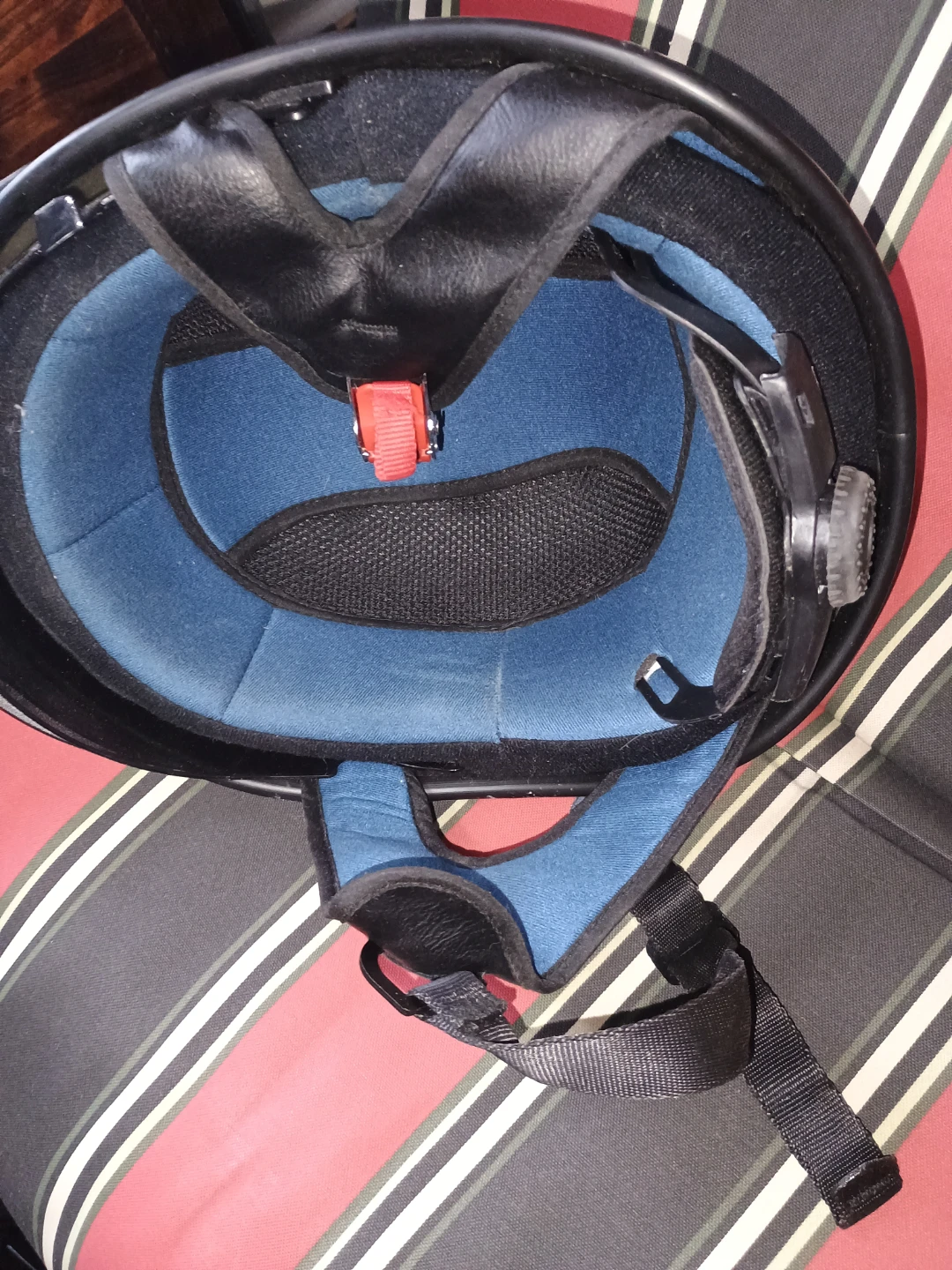 Black Motorcycle Helmet with Visor - photo 5