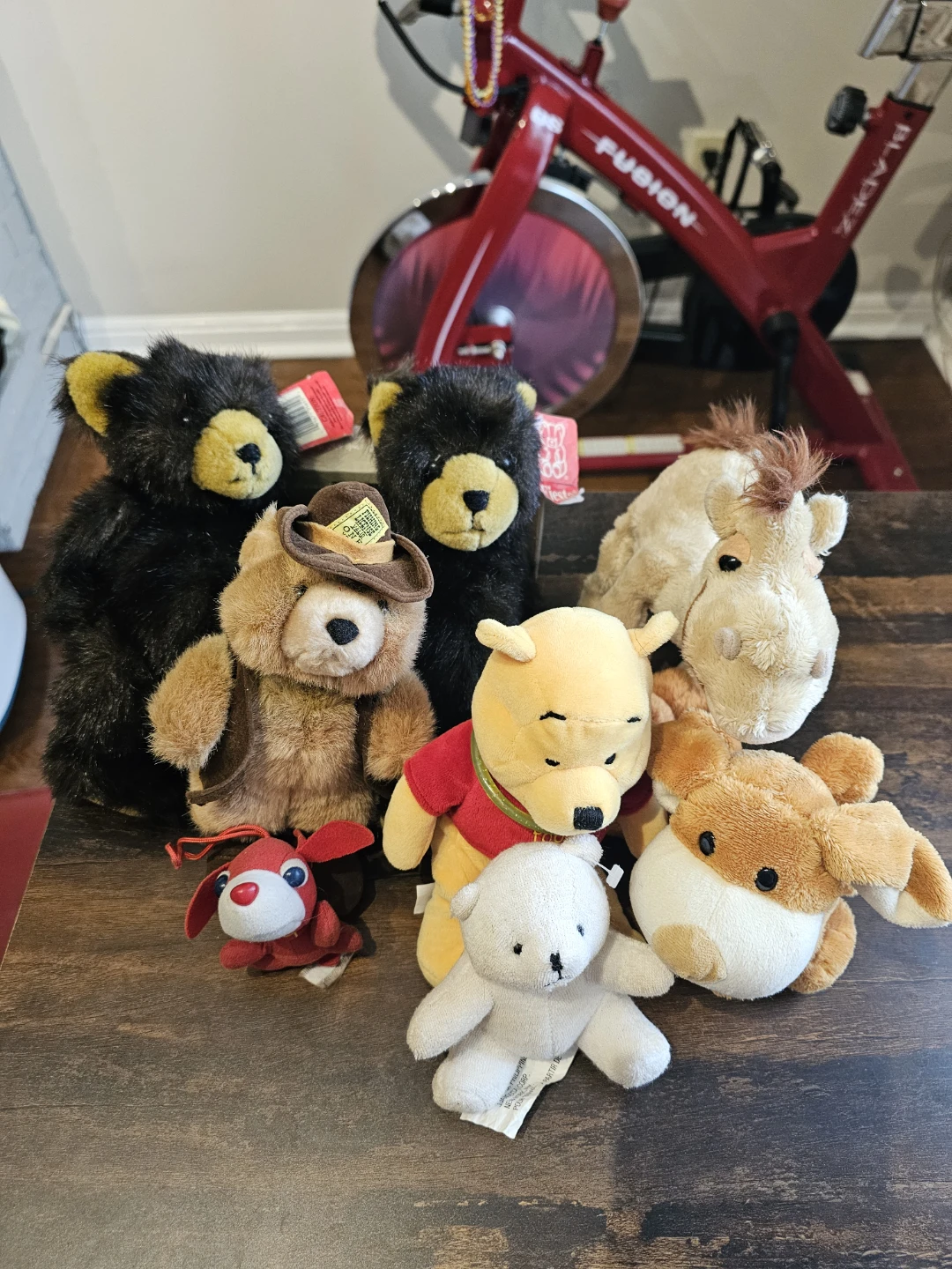 Collection of 8 Plush Stuffed Animals