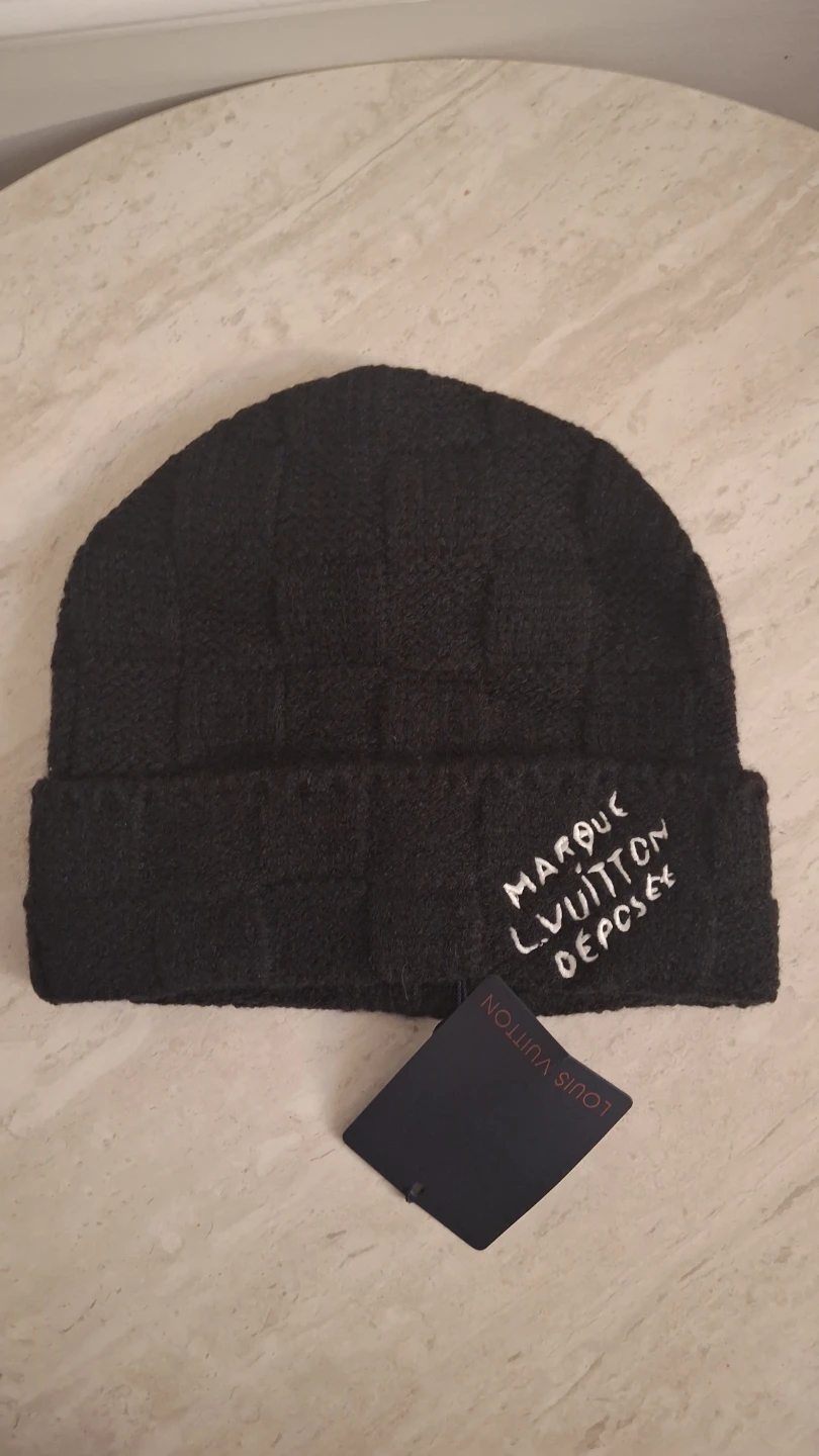 Louis Vuitton damier Beanie