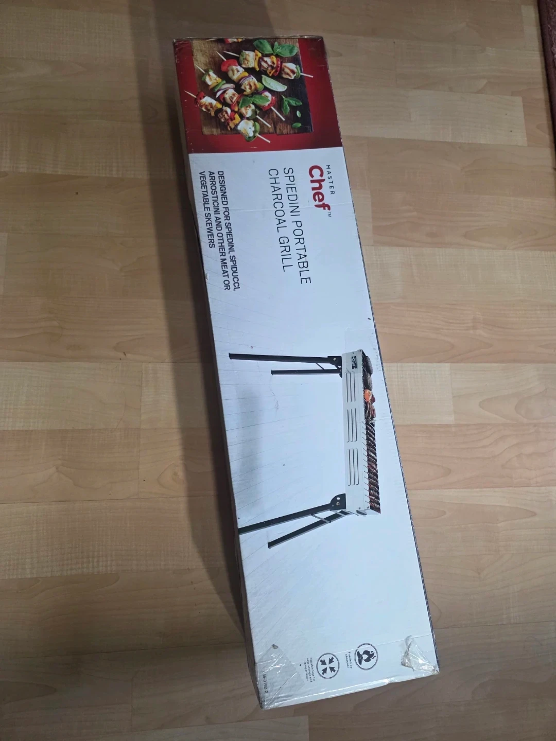 Master Chef Spiedini Portable Charcoal Grill - photo 2
