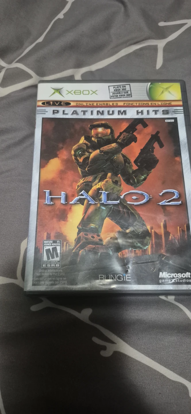 Xbox Halo 2 Platinum Hits Video Game
