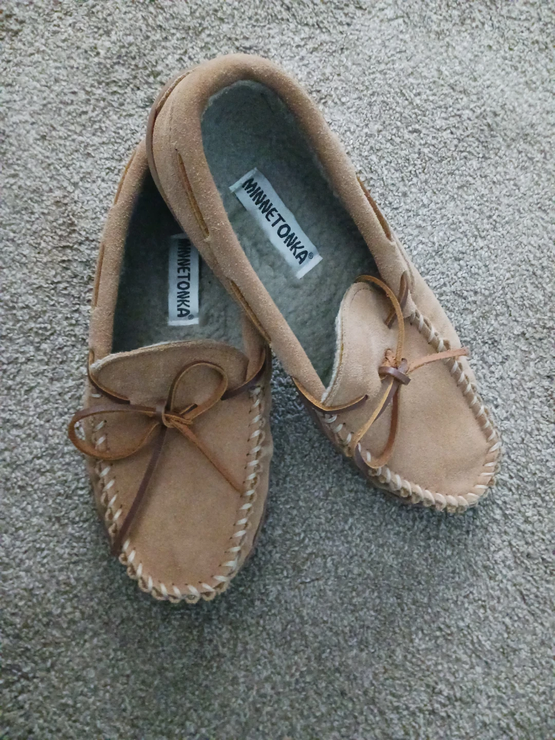 Minnetonka Suede Moccasin Slippers - photo 3