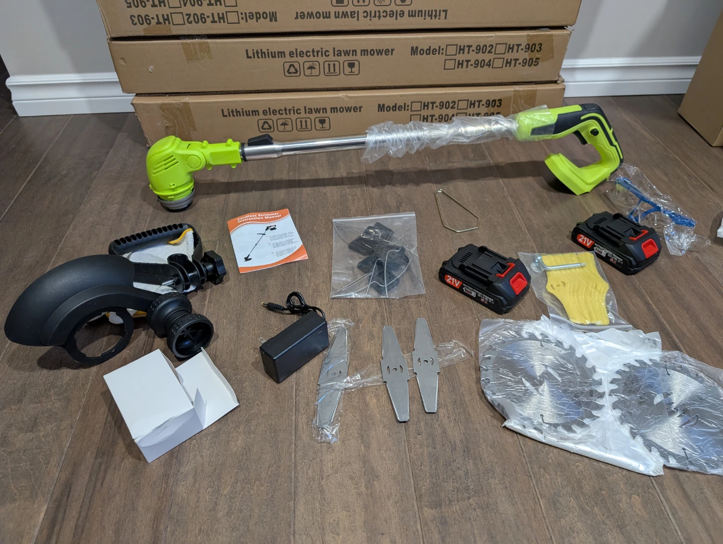 Brand New 21V Battery Powered Weed Trimmer For Sale - photo 5