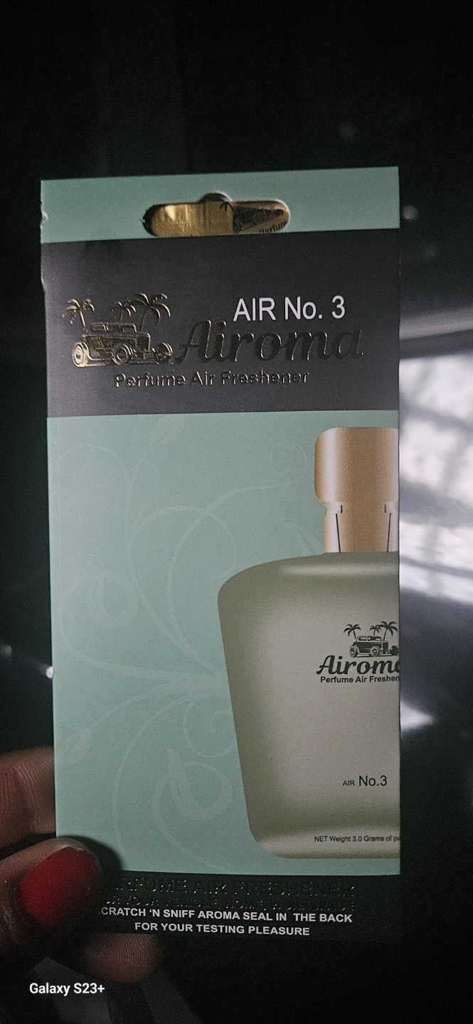 Airoma Air No. 3 & No. 22 Perfume Air Freshener Lot