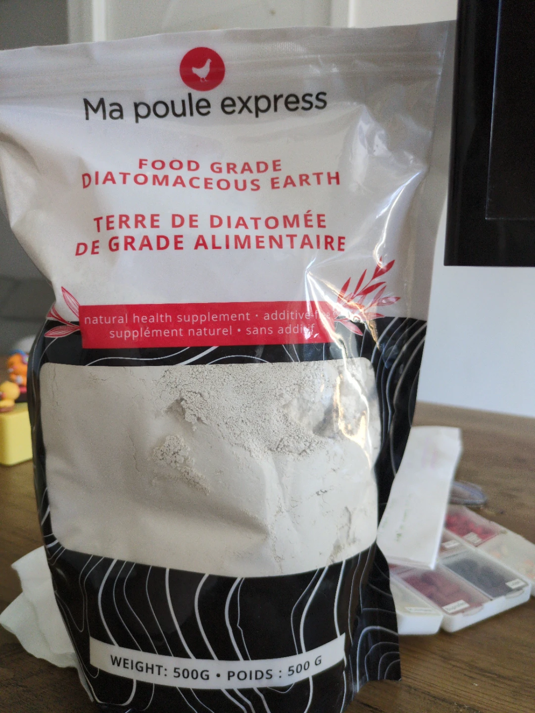 Food grade diatomaceous earth