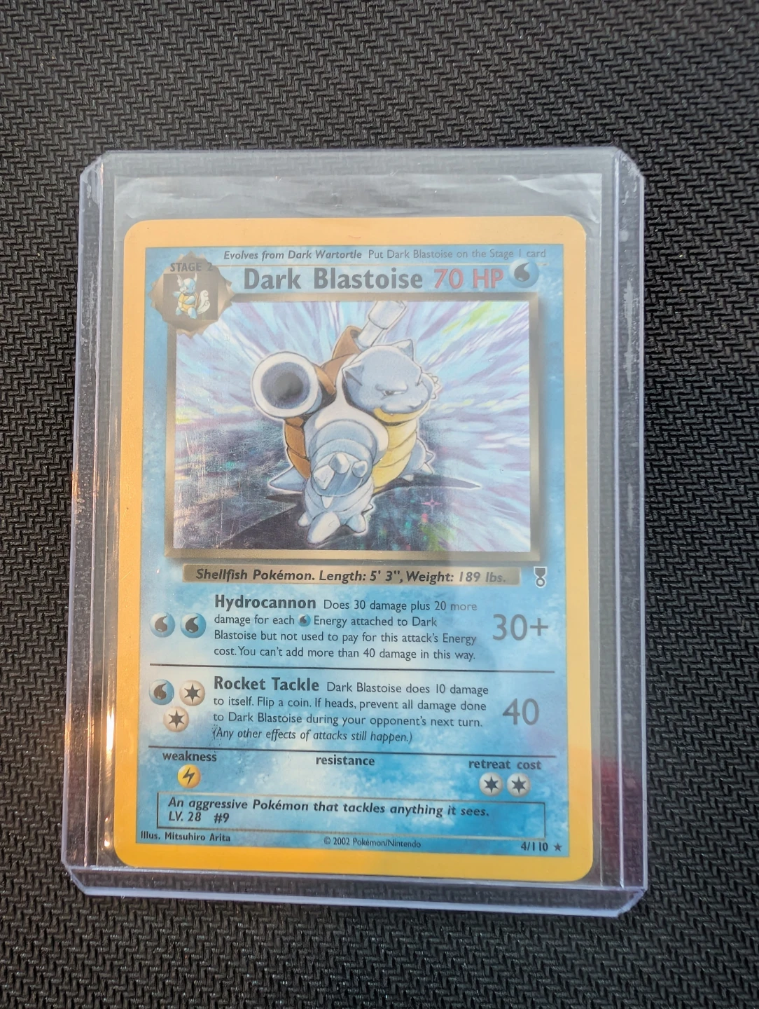Dark Blastoise - 4/110 - Pokemon Legendary Collection Holo - photo 5