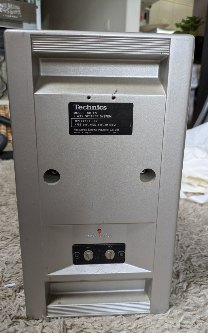 Technics 2- way speaker system x 2 - photo 2