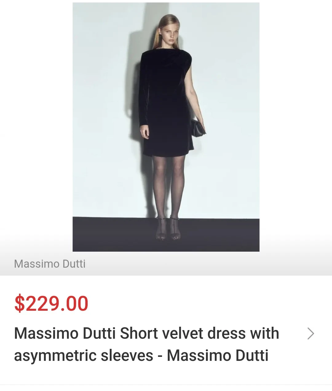 Massimo Dutti Black Dress Size S - photo 3