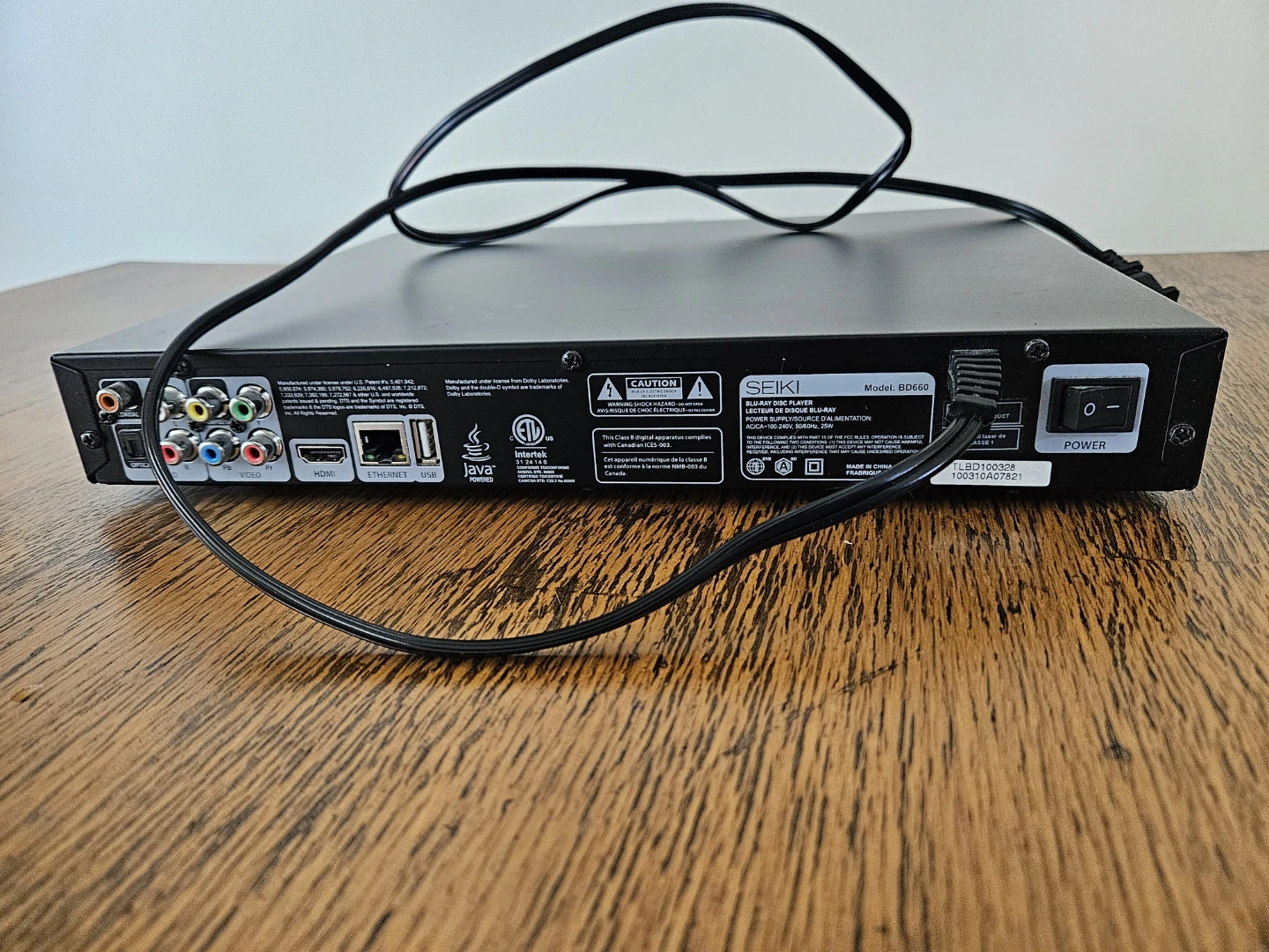 Seiki BD-S40 Blu-ray Disc and DVD Player 🧡 - photo 2