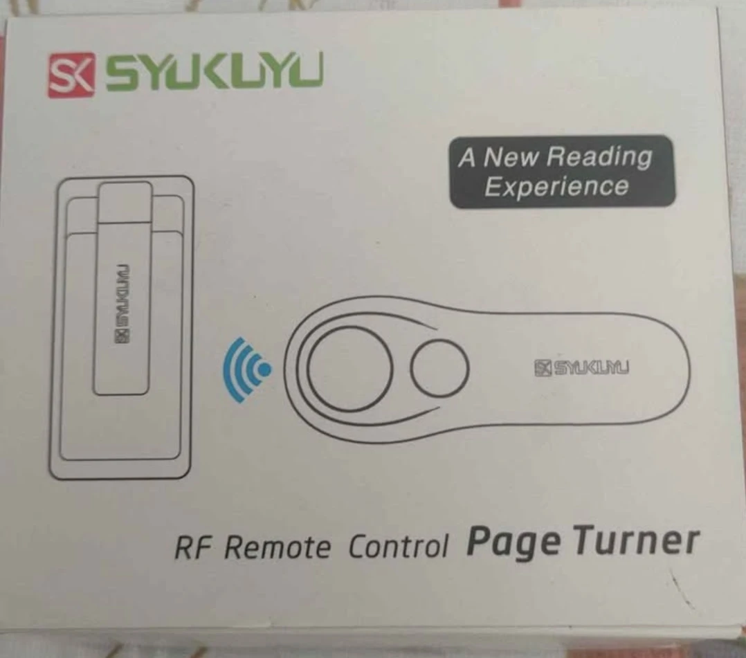 SYUKLYU RF Remote Control Page Turner
