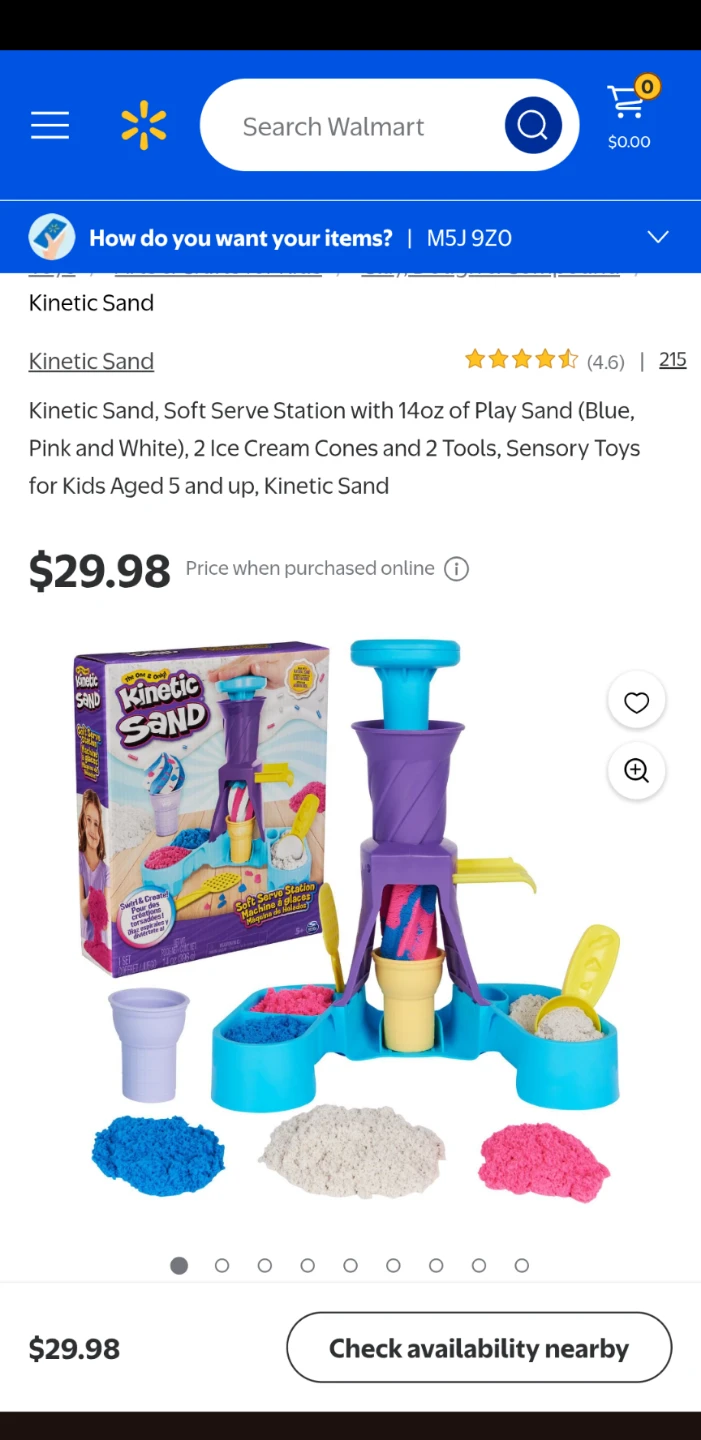 Kinetic Sand Soft Serve Station with 14oz Play Sand; #toy #game - photo 3