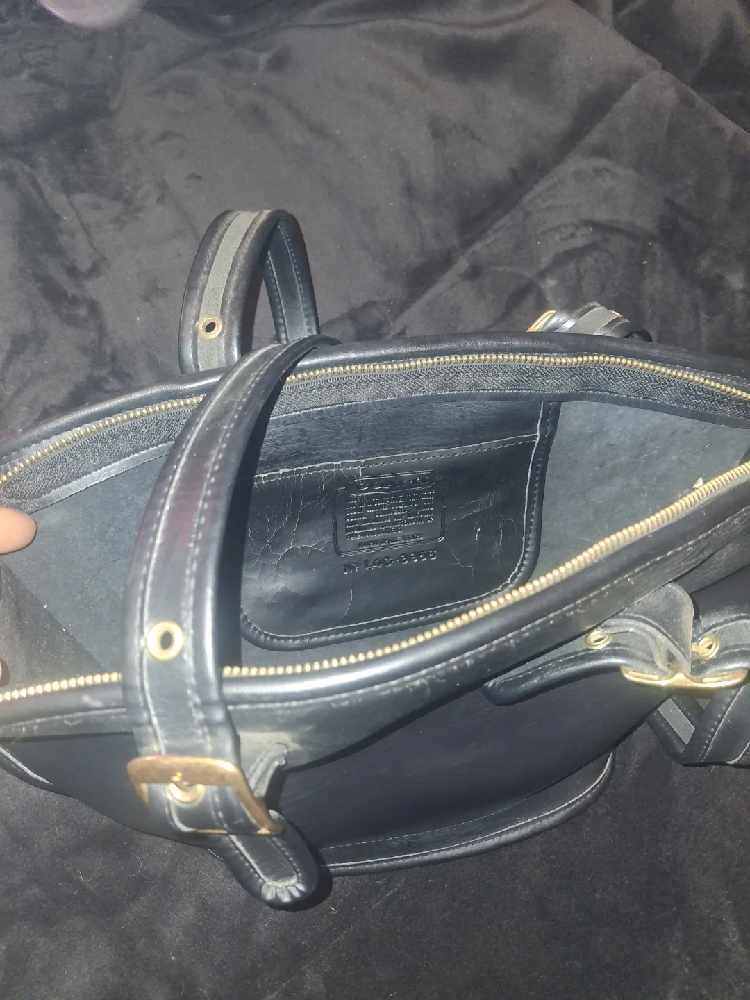 Coach Leather Bucket Bag - photo 4