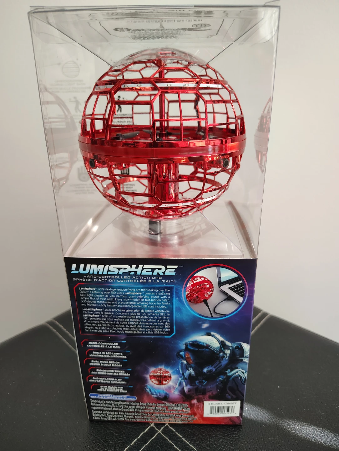 LumiSphere Hand-Controlled Action Orb Flying Toy - photo 3