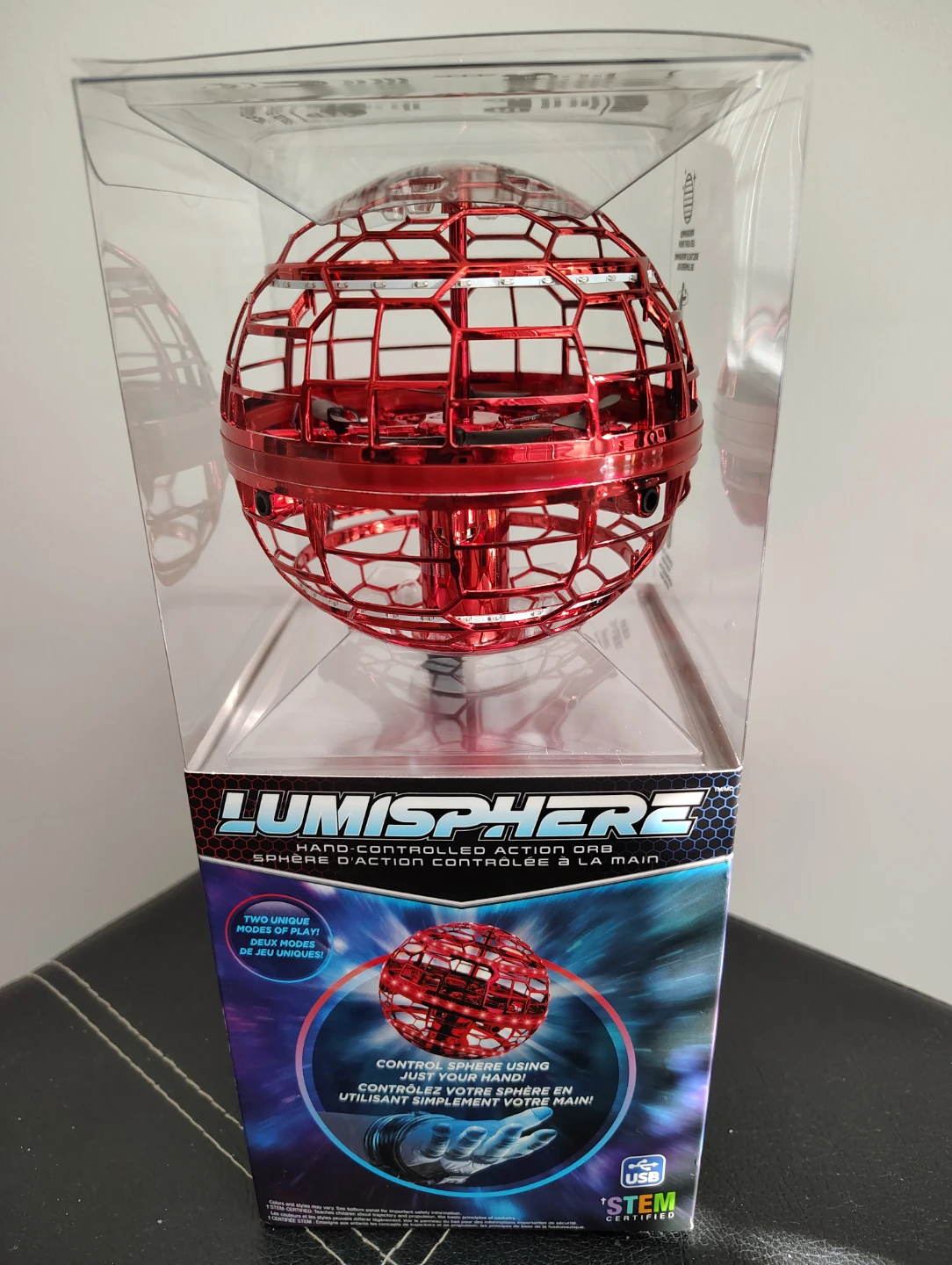 LumiSphere Hand-Controlled Action Orb Flying Toy - photo 4